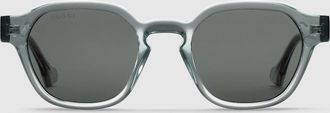 Gucci Oval Frame Sunglasses, Grey