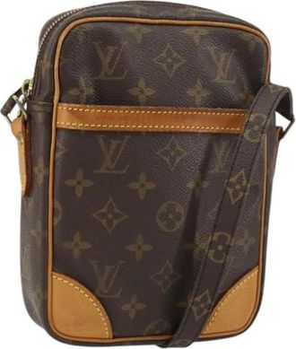 Louis Vuitton Pre-owned Cross Body Bags, female, Brown, Size: ONE SIZE Pre-owned Canvas Cross Body Bag