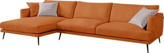 Egoitaliano Ecksofa »Sophia, Designsofa mit extrakomfortablem Sitzkomfort« mit Daunenfederung, L-Form