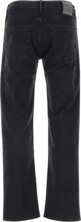 Incotex Mens Black Stretch Denim Jeans Cotton - Size 33 (Waist)