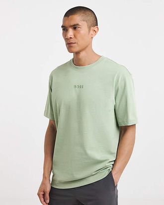 HUGO BOSS Relax Fit Centre Logo T-Shirt