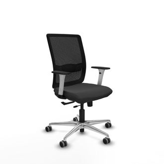 Piqueras y Crespo Silla De Oficina Piqueras Y Crespo Haches Blanco Espuma 50 Mm