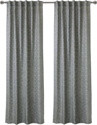 Habitat Odessa Light-Filtering Dual Header 52X63 Curtain Panel
