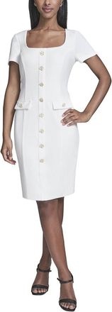 Karl Lagerfeld Karl Lagerfeld Scuba Crepe Sheath Dress
