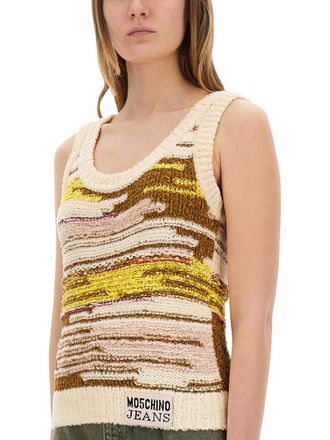 Moschino Multicolor Knit Knit Top - Multicolor