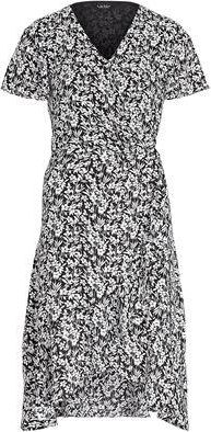 Ralph Lauren FLORAL GEORGETTE WRAP DRESS