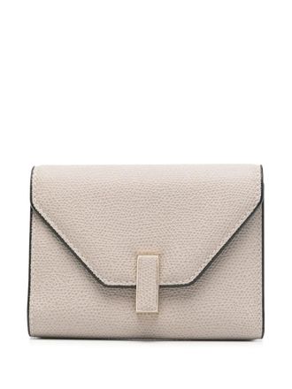 Valextra Iside Fold wallet - Neutrals