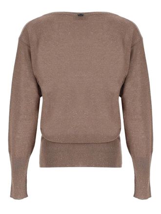 Herno Sequined Viscose Shirt - Gray