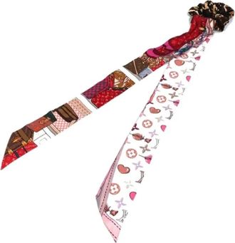Louis Vuitton Pre-owned Fabric scarves - Dames - Vintage Accessoires - Veelkleurig - ONE Size - Vintage