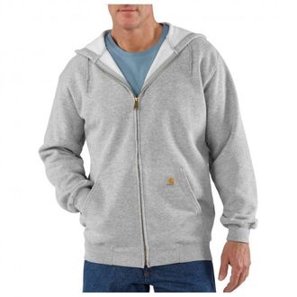 Carhartt Work in Progress Zip Hooded Sweatshirt Hoodie für Herren | grau