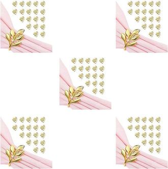 OEM 100 Anillos Para Servilletas De Papel Dorado - Anillos Para Servilletas De Papel Dorado Para Servilletas De Mesa - Anillos Para Servilletas De Fiesta