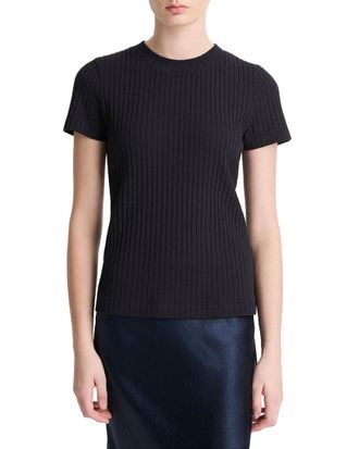 Vince Rib Crewneck Shirt
