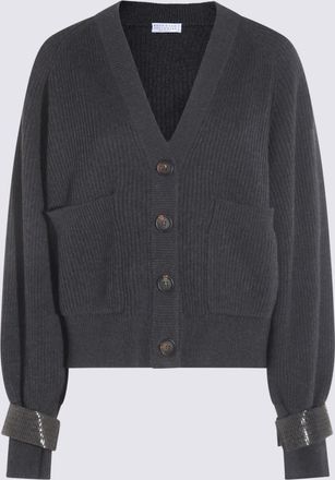 Brunello Cucinelli Dark Grey Knitwear