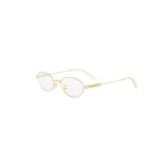Dior Glasses, female, Yellow, Size: 51 MM Cannage O B3U Oval Eyeglasses
