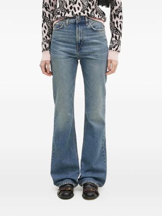 Fiorucci Jeans con applicazione logo - Blu