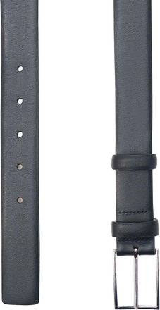 12 Storeez smooth-grain leather belt - women - Leather/Leather - 80 - Black