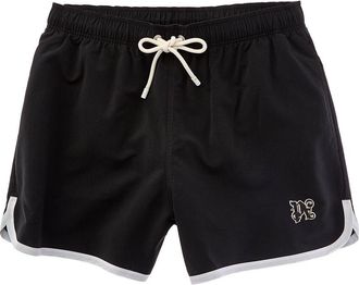 Palm Angels Pa Monogram Swim Trunk