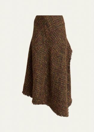 Proenza Schouler Layne Tweed Midi Skirt