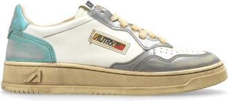 Autry Medalist Sneakers - Dames - Sneakers - Beige - 38 EU - Katoen - Schoenen