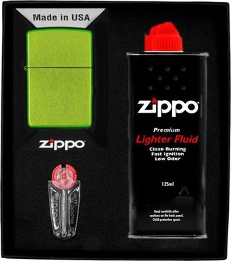 OEM Encendedor Zippo Lurid Set De Regalo N.&deg; 1