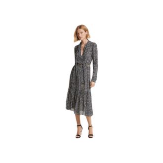 Michael Kors Elegant Dress - female - Michael Kors - Midi Dresses - Multicolor - XS - Dresses
