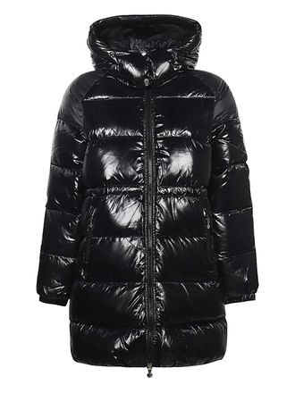 Pyrenex hooded down coat - Black