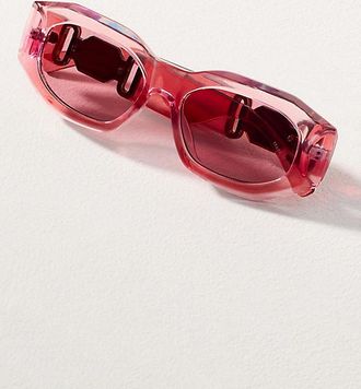 I-SEA Ombre Deco Rectangle Sunglasses