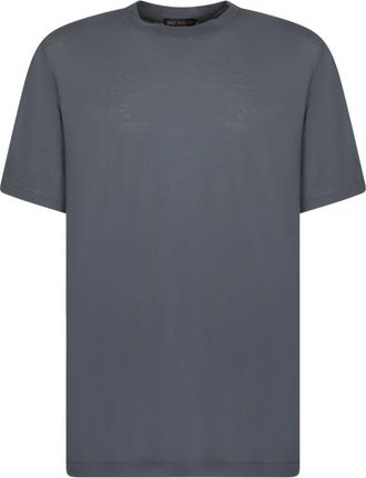 Dell'Oglio T-shirt - Heren - T-shirts - Blauw - 2XL - Tops