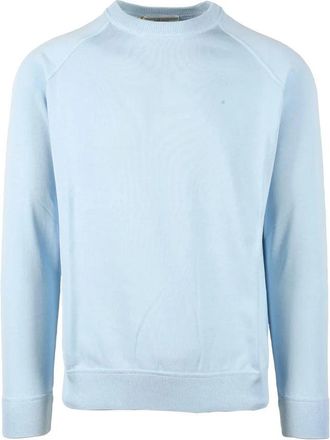 FILIPPO DE LAURENTIIS Cotton Sweater - Aqua