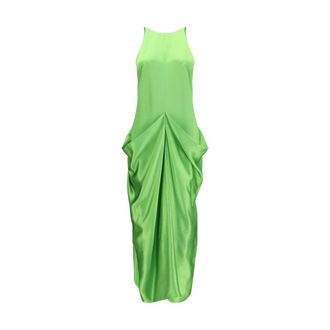 Khaite Bicolor Copper Casual Womens Dress