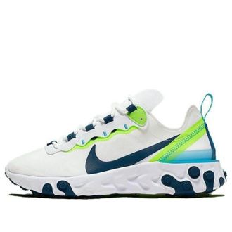 Nike (WMNS) Nike React Element 55 Sea Green Volt BQ2728-102