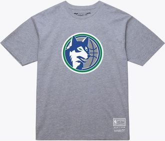 Mitchell & Ness Unisex Mitchell & Ness Heather Gray Minnesota Timberwolves Hardwood Classics Arch T-Shirt at Nordstrom, Size Xx-Large