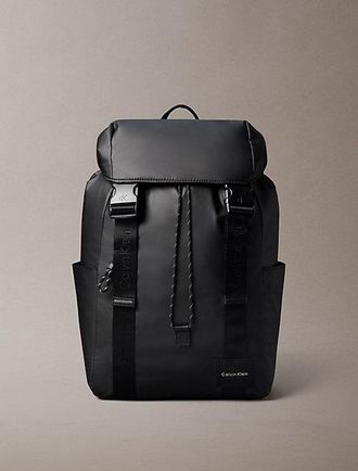 Calvin Klein Mochila Con Solapa Impermeable