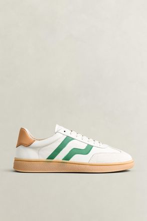 GANT Men Cuzmo Leather Sneakers (41) EGGSHELL