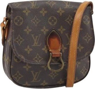 Louis Vuitton Pre-owned Cross Body Bags, female, Brown, Size: ONE SIZE Pre-owned Canvas Cross Body Bag