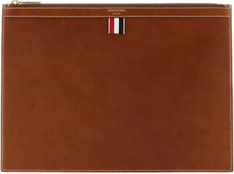 Thom Browne Laptop Bags & Cases - Heren - Laptoptassen - Bruin - ONE Size - Tassen