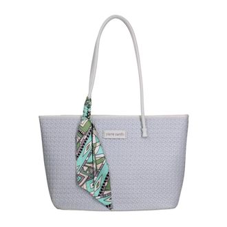 Pierre Cardin Long 23 Woven Tote - Bags - Mujer - Azul - ONE SIZE