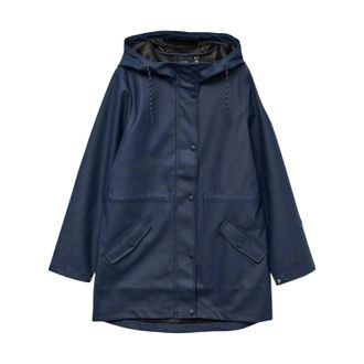 Vero Moda Regenjas voor dames met voorzakken (Marine)