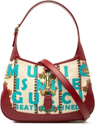 Gucci Pre-owned Shoulder Bags, female, Multicolor, Size: ONE SIZE Pre-owned Canvas crossbody-bags