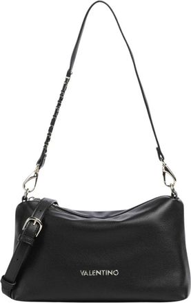 Valentino Barn Crossbody Tas - Dames - Tassen - Zwart - Maat: ONE Size Zijde