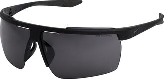 Nike Unisex Mens and Womens Wrap-Around Sport Sunglasses Windshield CW4664 - Black - One Size