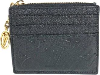 Louis Vuitton Pre-owned Canvas Portemonnee - Dames - Vintage Accessoires - Zwart - ONE Size - Vintage