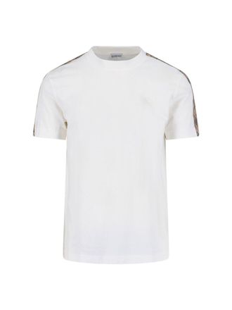 Burberry T-Shirt Girocollo Check