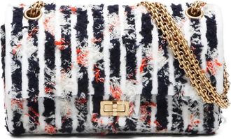 Chanel Borsa a spalla in tweed 2019 - Blu