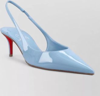 Christian Louboutin miss z slingback pumps patent finish