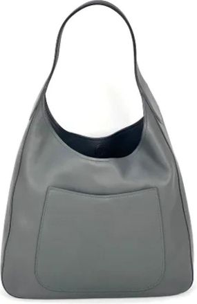 Prada Tweedehands leren handtassen - Dames - Vintage Handtas - Geel - ONE Size - Leer - Vintage