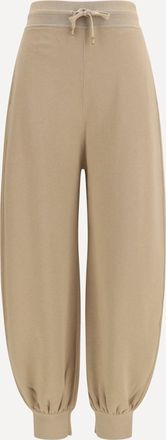 Loro Piana Pantaloni sportivi Mersey in cashmere Woman S