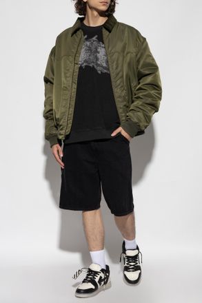 Diesel Sweatshirt S-VALENTIN-JMBV, Mens, Black