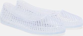 Ancient Greek Sandals Iro fishnet ballet flats