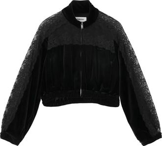 AMBUSH Bomberjack met kanten vlak - Zwart